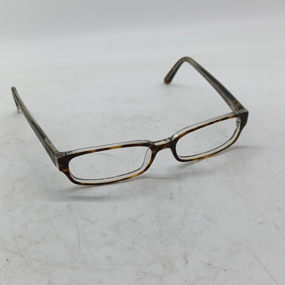 Ray-Ban RB5087 2192 Tortoise Crystal Rectangular Eyeglasses Frames Only 111